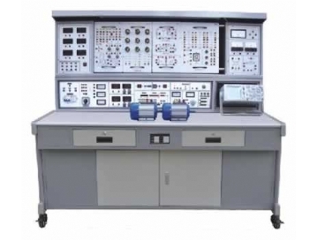立式電工模電數電電（diàn）氣控製(帶直流電機)實驗平台