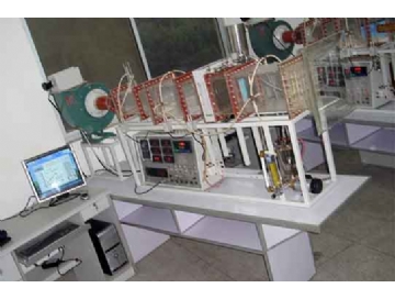 強迫對流空（kōng）氣橫掠旋轉（zhuǎn）圓柱測試放熱係數測試裝置