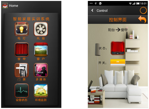  物聯網智能家居教學實（shí）訓係（xì）統