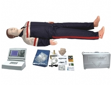 高級大屏幕液晶彩顯全自動電（diàn）腦心肺複蘇模擬人