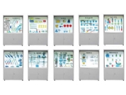 《鉗工工藝學》示教陳列櫃
